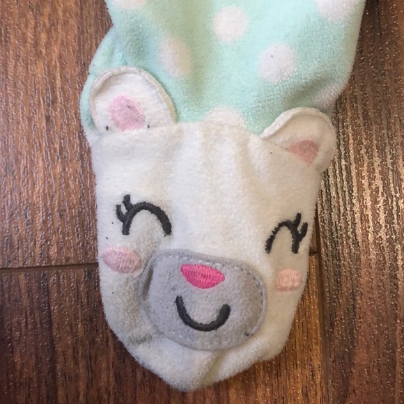 Carters 12M fleece sleeper - Picture 3 of 3